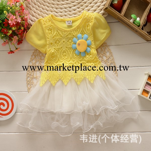 14夏新品 韓版童裝批發  夢幻小公主必備紗裙 1-4歲穿工廠,批發,進口,代購