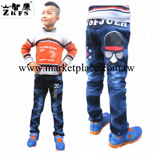 男童牛仔褲淘寶韓版兒童牛仔褲牛仔童褲韓版童裝代理童裝一件代發工廠,批發,進口,代購