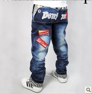 童裝批發 兒童休閒牛仔長褲 童裝廠傢直批工廠,批發,進口,代購