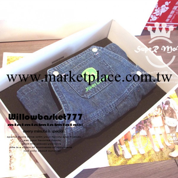 原單兒童背帶裙 寶寶牛仔裙子supermom 小鹿 繡花做工超好！工廠,批發,進口,代購