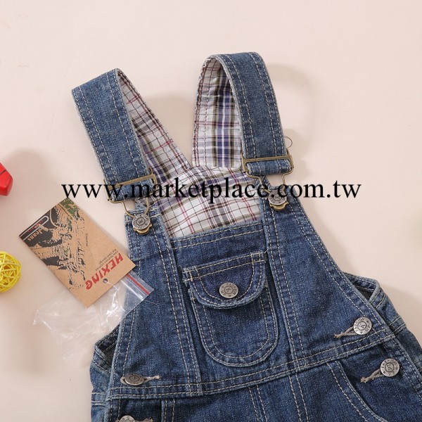 牛仔童裝 2013外貿原單 童裝牛仔褲 兒童童裝吊帶褲 童裝背帶褲工廠,批發,進口,代購