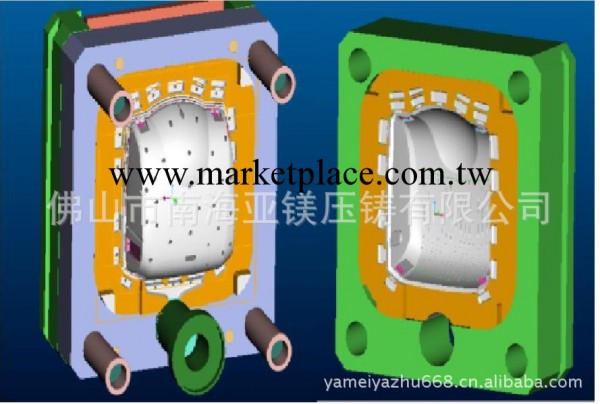 精密鋁合金冷室壓鑄模具加工 精密鋁合金模具設計、制作、開發工廠,批發,進口,代購