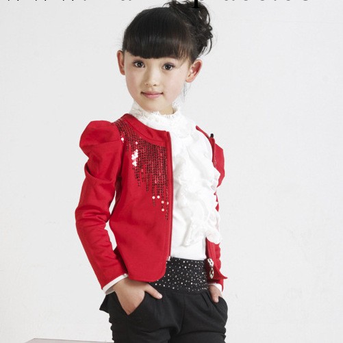 可挑碼！童裝女童2013秋裝新款韓版女童中小童三件套套裝工廠,批發,進口,代購