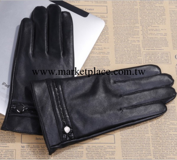 4019廠傢直銷 冬季爆款男士皮手套 純色保暖男式真皮手套批發1604工廠,批發,進口,代購