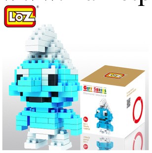 俐智LOZ 樂高式鉆石拼裝積木系列 藍精靈 9311 兒童益智玩具 批發批發・進口・工廠・代買・代購