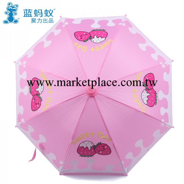 正品藍螞蟻男女童創意防水滴可愛卡通兒童雨傘工廠,批發,進口,代購