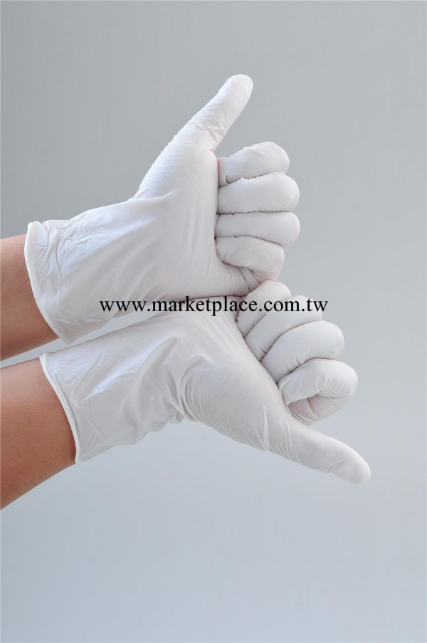 高品質9寸一次性白色叮晴高級護理手套免費拿樣工廠,批發,進口,代購