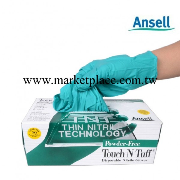 安思爾Ansell 92-600 丁腈 一次性手套 化學抗刺穿性橡膠手套50雙工廠,批發,進口,代購