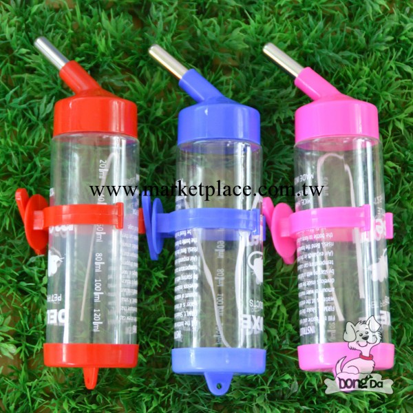 東達|寵物用品 懸掛式寵物自動喂水器 狗飲水器 帶滾珠三色125ml工廠,批發,進口,代購