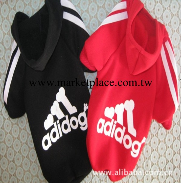 特價寵物狗狗衣服 運動衛衣 adidog 六色寵物衣服批發工廠,批發,進口,代購