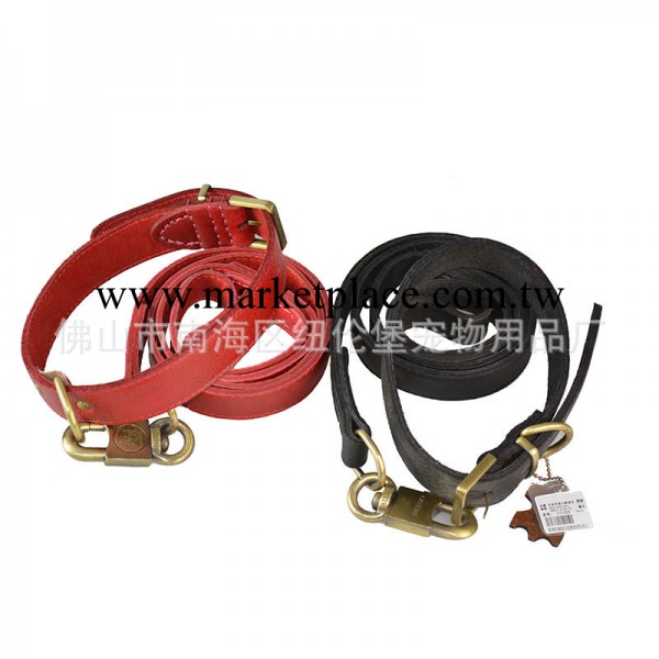 貓王寵物用品批發 牛皮單面CK套裝牽引帶 CD102B工廠,批發,進口,代購