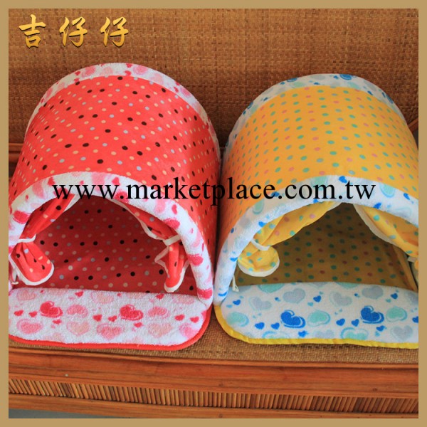 廠傢直銷寵物用品吉仔仔豹紋大型狗窩A058 陽光遂道毛絨寵物窩工廠,批發,進口,代購