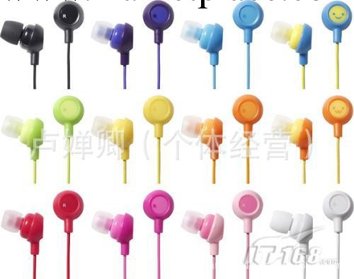 水果笑臉耳機 in10入耳式 禮品耳機 可愛糖果 MP3耳機 外貿耳機工廠,批發,進口,代購