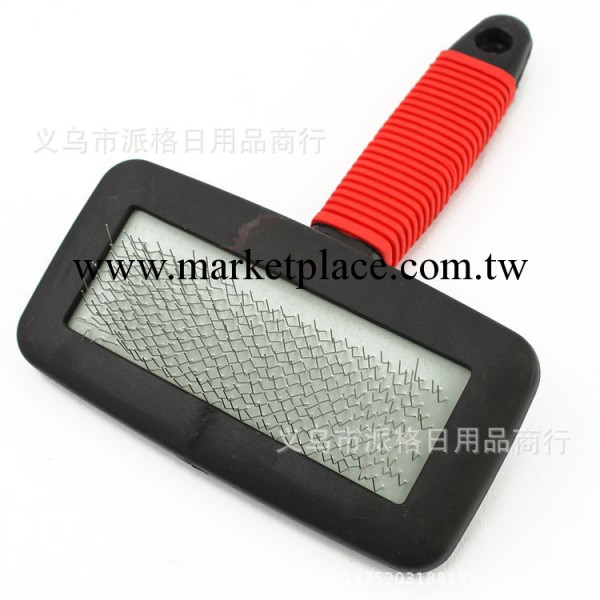 寵物用品 寵物美容梳 貓狗針梳 按摩手柄寵物清潔用品 加大號工廠,批發,進口,代購
