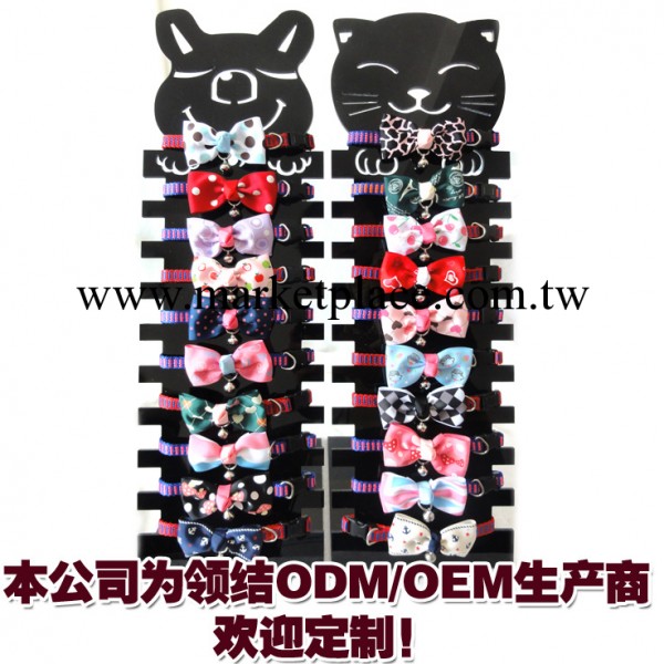 【廠傢直銷】印花領結項圈 寵物用品 狗項圈 寵物項圈 寵物服飾工廠,批發,進口,代購