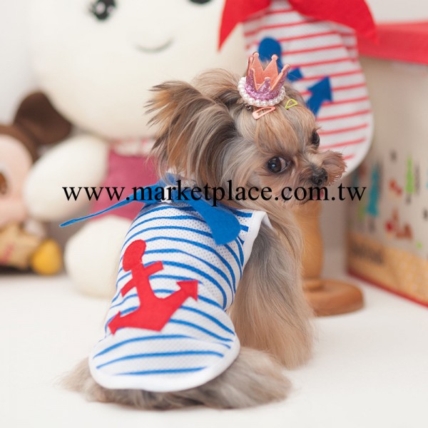 廠傢直銷2014新款寵物服裝 泰迪狗衣服寵物背心 寵物用品工廠,批發,進口,代購