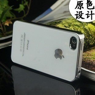 爆款iphone4S手機殼 防刮玻璃外殼iphone5殼子 蘋果4手機保護套批發・進口・工廠・代買・代購