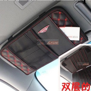 汽車內飾 韓國Wine紅酒CD夾 卡夾 收納置物夾 雙層遮陽板套 AW-13批發・進口・工廠・代買・代購