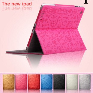 可愛小魔女iPad3保護套ipad2皮套蘋果配件背殼smart帶休眠皮套批發・進口・工廠・代買・代購