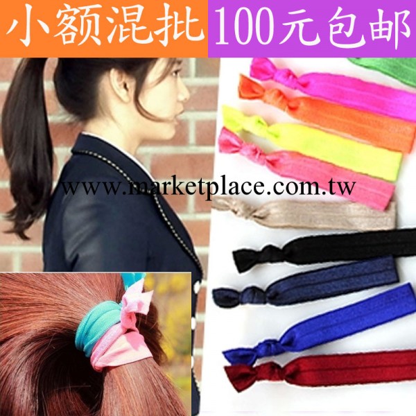 B194樸信惠繼承者們Hair tie韓國同款打結頭繩發繩皮筋發圈頭飾工廠,批發,進口,代購
