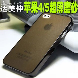 蘋果4代5代超薄磨砂手機殼 iphone4/4s/5 簡約商務手機外殼保護套批發・進口・工廠・代買・代購