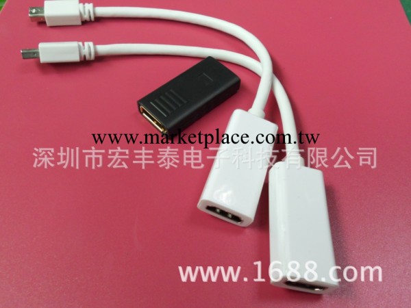 生產Mini displayport to HDMI 迷你dp轉hdmi 蘋果Mac 電視連接線批發・進口・工廠・代買・代購