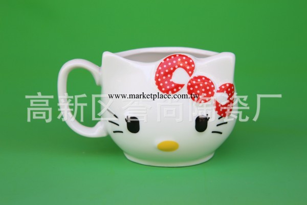 景德鎮高白瓷 hello kitty陶瓷杯卡通創意貓杯 慕斯杯工廠,批發,進口,代購