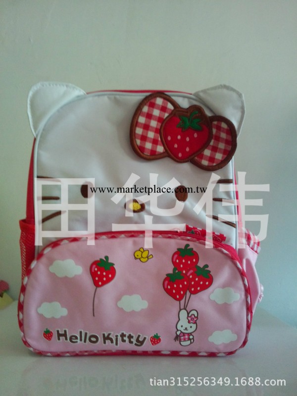 韓版Hello Kitty幼兒書包 凱蒂貓卡通兒童書包 中班小書包 雙肩包工廠,批發,進口,代購