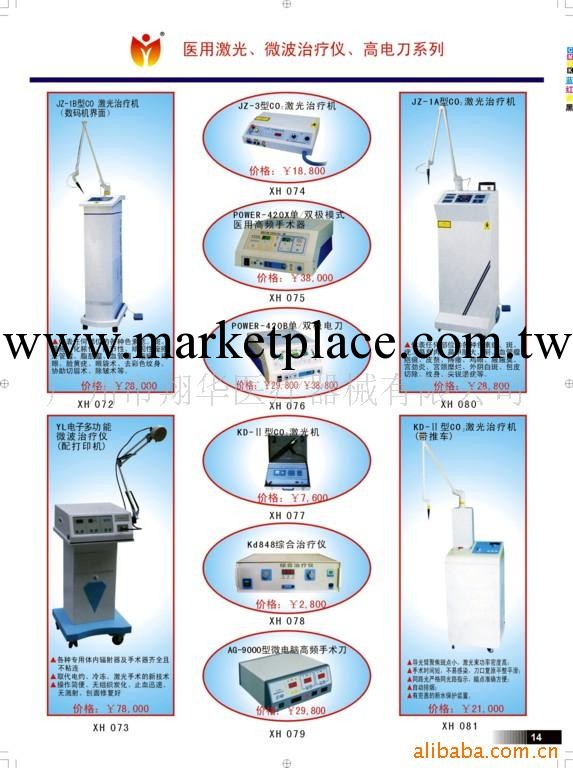 供應醫用激光，微波，高頻電刀工廠,批發,進口,代購