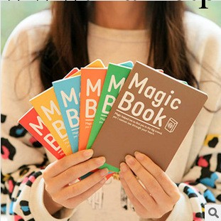 B053韓國文具 Magic 魔法書小日記本A6軟抄本記事本子 筆記本工廠,批發,進口,代購