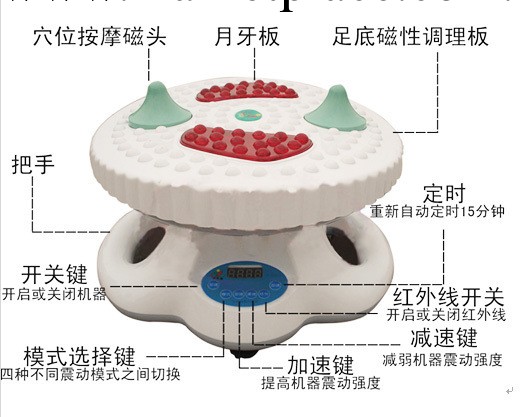 傢用紅外高頻氣血循環機 養生機 足部按摩器 足療機 保健禮品批發・進口・工廠・代買・代購