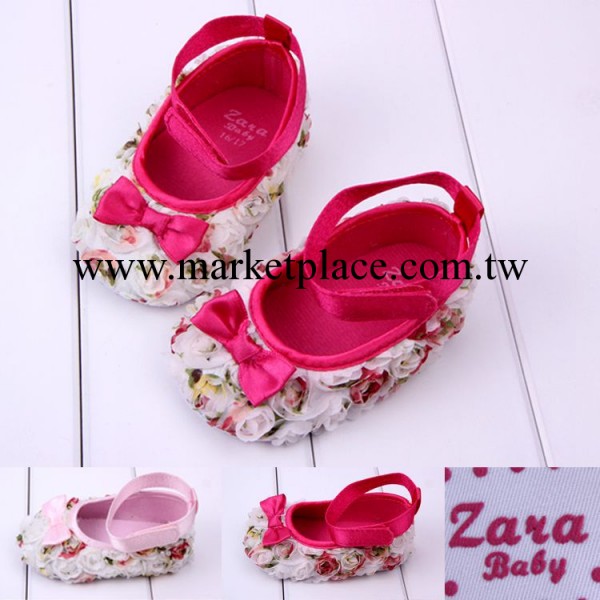 【夥拼】 babyshoes 寶寶學步鞋玫瑰花 嬰兒鞋軟底鞋子07工廠,批發,進口,代購