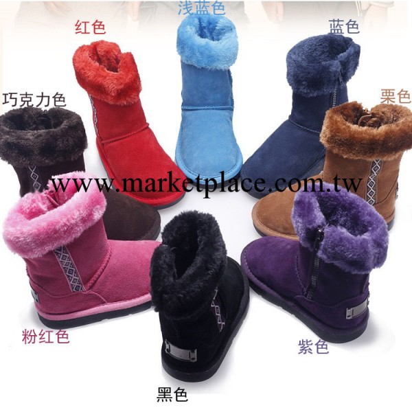 ivg品牌新款兒童雪靴加厚保暖雪靴牛皮雪靴童靴子廠傢批發工廠,批發,進口,代購