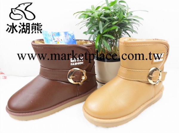 【新品推薦】冰湖熊兒童時尚保暖雪地鞋 男童牛筋底棉鞋質量三包工廠,批發,進口,代購