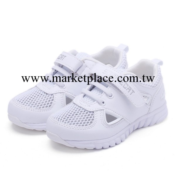 2013新款男女學生兒童白色運動鞋|夏季鏤空透氣吸汗白色波鞋批發・進口・工廠・代買・代購