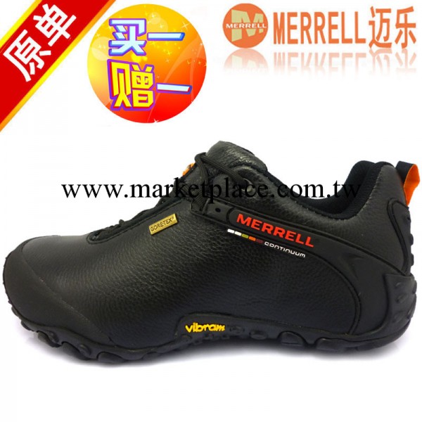 MERRELL邁樂男鞋批發 頭層荔枝紋牛皮防水低幫戶外鞋徒步登山鞋批發・進口・工廠・代買・代購