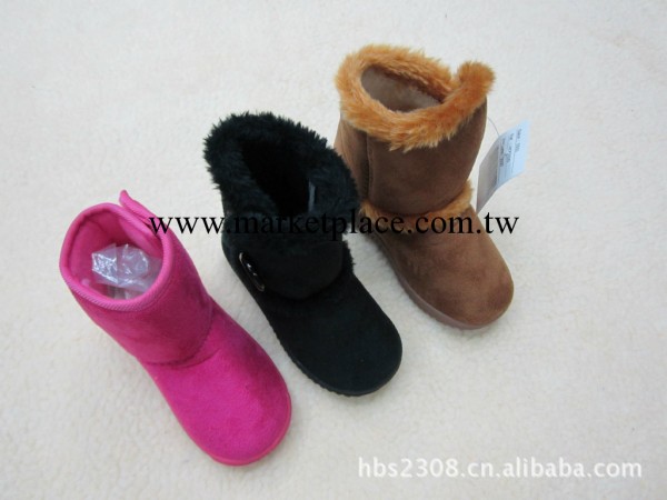 2011新款童靴·木扣毛口童靴·童棉鞋童拖批發・進口・工廠・代買・代購