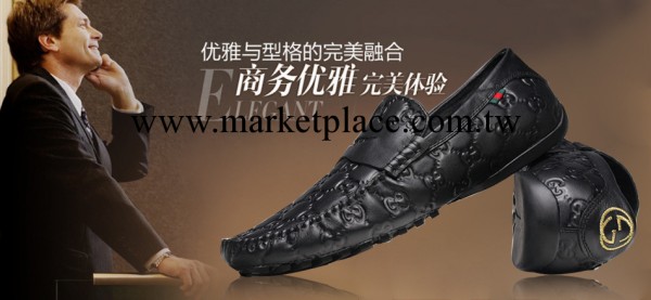 廠傢直銷牛皮套腳男鞋 開車船鞋 豆豆鞋休閒男鞋單鞋子工廠,批發,進口,代購