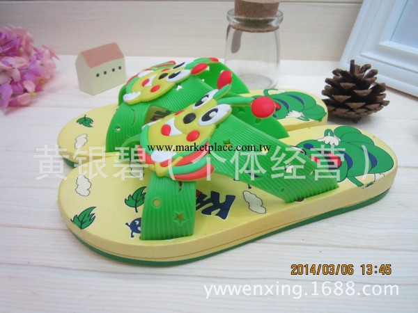 新款毛毛蟲吹氣兒童拖鞋24-29 30-35工廠,批發,進口,代購