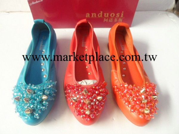 0328202-夏季真皮時尚女單鞋-溫州廠傢特價批發工廠,批發,進口,代購