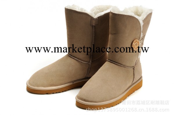 廠傢直銷2013秋冬熱賣UGG5803翻毛皮牛皮時尚中幫女子保暖雪靴批發・進口・工廠・代買・代購