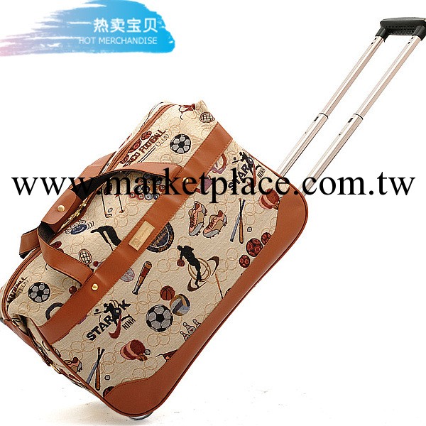 特價拉桿箱包女20寸可愛旅行遊箱包郵日韓行李袋短途出差手提印花工廠,批發,進口,代購