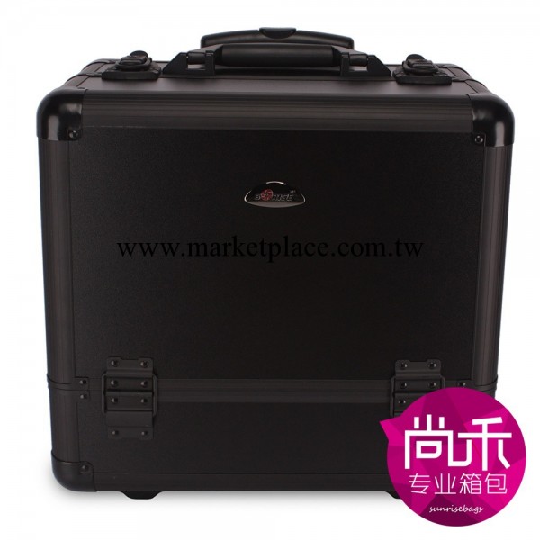 正品sunrise品牌  暢銷東南亞 黑色輕便 專業拉桿化妝箱 408TN-BF工廠,批發,進口,代購