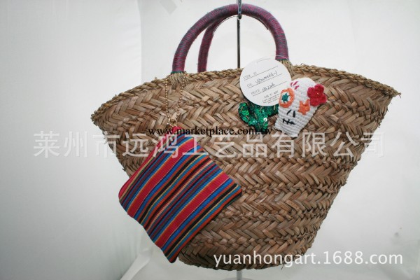 外貿日單 簡約大方 草編工藝包工廠,批發,進口,代購
