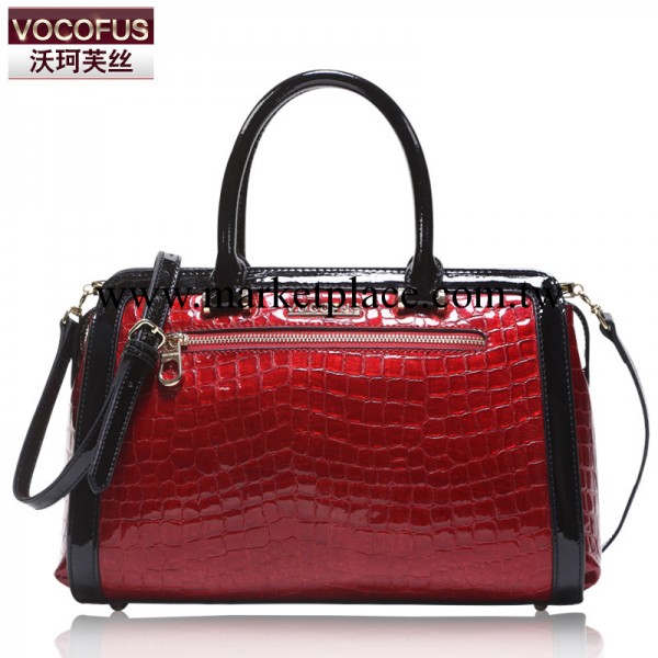 Vocofus 2014新款時尚真皮歐美女包頭層牛皮真皮女包工廠,批發,進口,代購