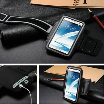 三星note2拉絲臂帶款 戶外運動必備N7100新款戶外必備款工廠,批發,進口,代購