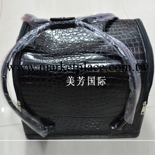 波B佈朗式大化妝箱包 跟妝箱 化妝品美甲收納箱 鱷魚紋黑色 男士工廠,批發,進口,代購