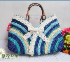 組合包廠傢直銷 雙帽頭心相印草編包 潮流女包 雙拉鏈包工廠,批發,進口,代購