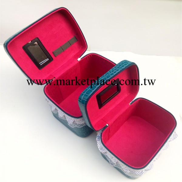 韓國可愛化妝包大容量化妝箱手提定型首飾箱套盒批發・進口・工廠・代買・代購