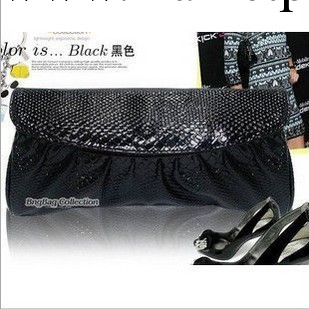 新款2013 蛇紋多色手拿包潮小包鏈條包復古時尚單肩斜挎女包工廠,批發,進口,代購